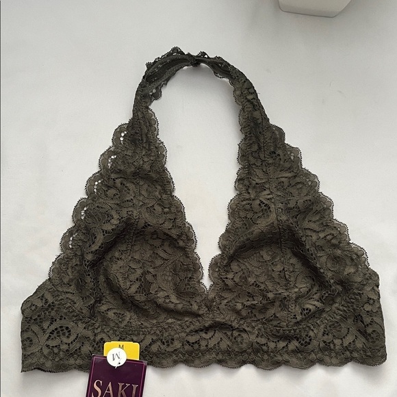 SAKI SILVER Other - The Olive Lace Bralette